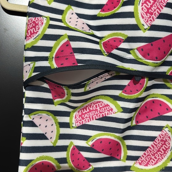 Thirty-One | Watermelon Stripe Backpack cooler - Picture 2 of 4